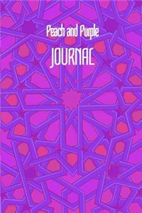 Peach and Purple JOURNAL