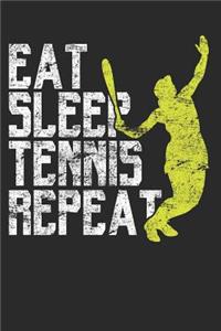 Eat Sleep Tennis Repeat