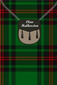 Clan Halkerston Tartan Journal/Notebook