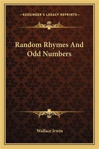 Random Rhymes and Odd Numbers