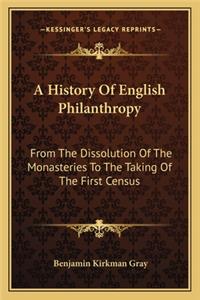 History Of English Philanthropy