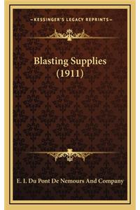 Blasting Supplies (1911)