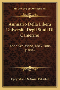 Annuario Della Libera Universita Degli Studi Di Camerino