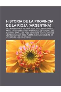 Historia de La Provincia de La Rioja (Argentina)