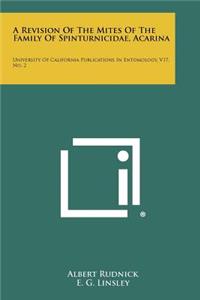 Revision Of The Mites Of The Family Of Spinturnicidae, Acarina