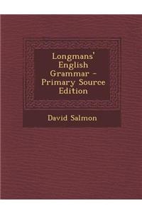Longmans' English Grammar