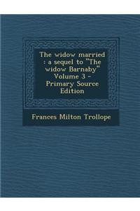 The Widow Married