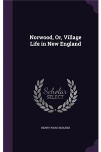 Norwood, Or, Village Life in New England