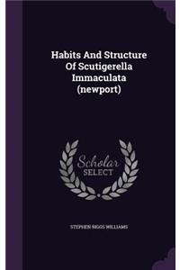 Habits and Structure of Scutigerella Immaculata (Newport)