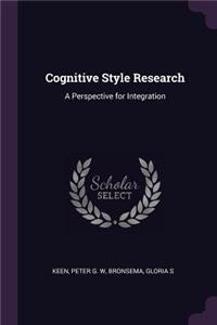 Cognitive Style Research