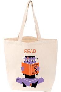 Read Frankenstein Tote Bag
