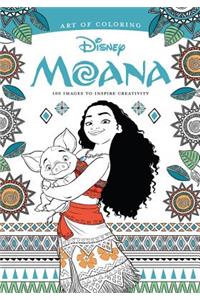 Art of Coloring: Moana: 100 Images to Inspire Creativity