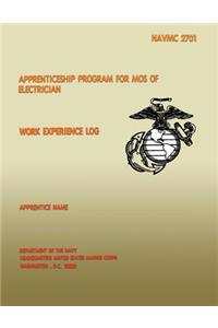 Apprenticeship Program for Mos of Electrician