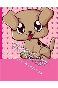 Baby Puppies Coloring Book