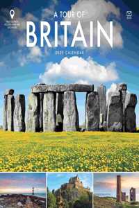 TOUR OF BRITAIN SQUARE WIRO WALL CALENDA
