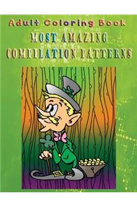 Adult Coloring Book Most Amazing Compilation Patterns