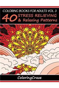 Coloring Books For Adults Volume 3