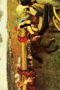 ''The Racecourse Amateur Jockeys'' by Edgar Degas - 1880