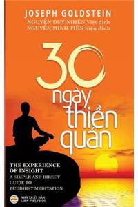 Ba mươi ngày thiền quán