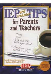 IEP and Inclusion Tips for Parents and Teachers [With CDROM]