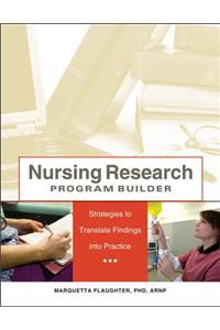 Nursing Research Program Builder