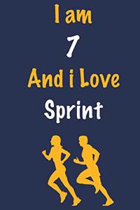 I am 7 And i Love Sprint