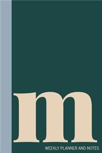 m - Weekly Planner and Notes