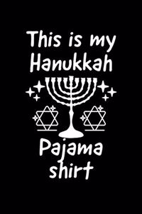 This Is My Hanukkah Pajama Shirt