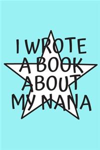 I Wrote a Book about my nana