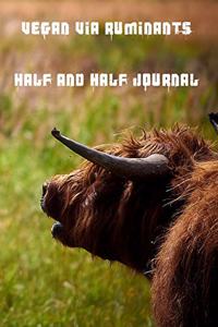 Vegan Via Ruminants Half and Half Journal
