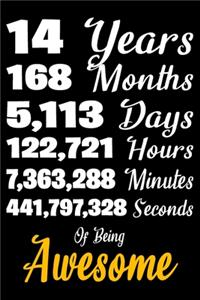 14 Years Of Being Awesome