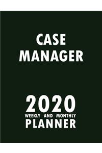 Case Manager 2020 Weekly and Monthly Planner