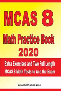 MCAS 8 Math Practice Book 2020