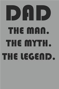 Dad The Man The Myth The Legend