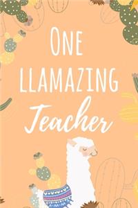 One Llamazing Teacher
