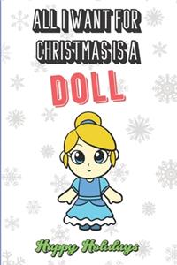 All I Want For Christmas Is A Doll