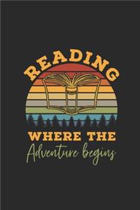Reading Where The Adventure Begins