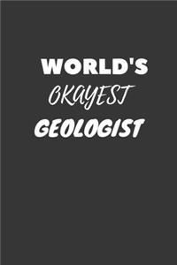 World's Okayest Geologist Notebook