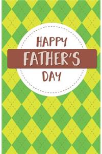 Happy Fathers Day Journal Book Writing Notebook Blank Diary Lined Page Bo