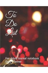 To Do List