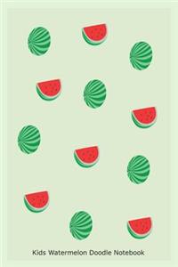 Kids Watermelon Doodle Notebook