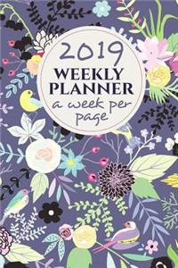 2019 A Week Per Page Weekly Planner