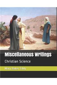 Miscellaneous Writings