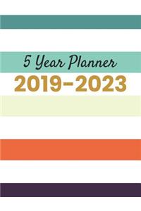 5 Year Planner 2019-2023