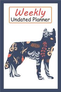 Weekly Undated Planner