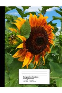 Composition Notebook College Ruled 7.44 X 9.69 Inches 100 Sheets / 200 Pages