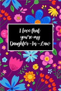 I Love That You're My Daughter-In-Law