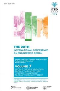 Proceedings of the 20th International Conference on Engineering Design (ICED 15) Volume 7