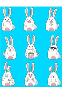 Emoji Notebook Lined Composition Journal For School Kids, Students And Teachers