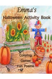 Emma's Halloween Activity Book